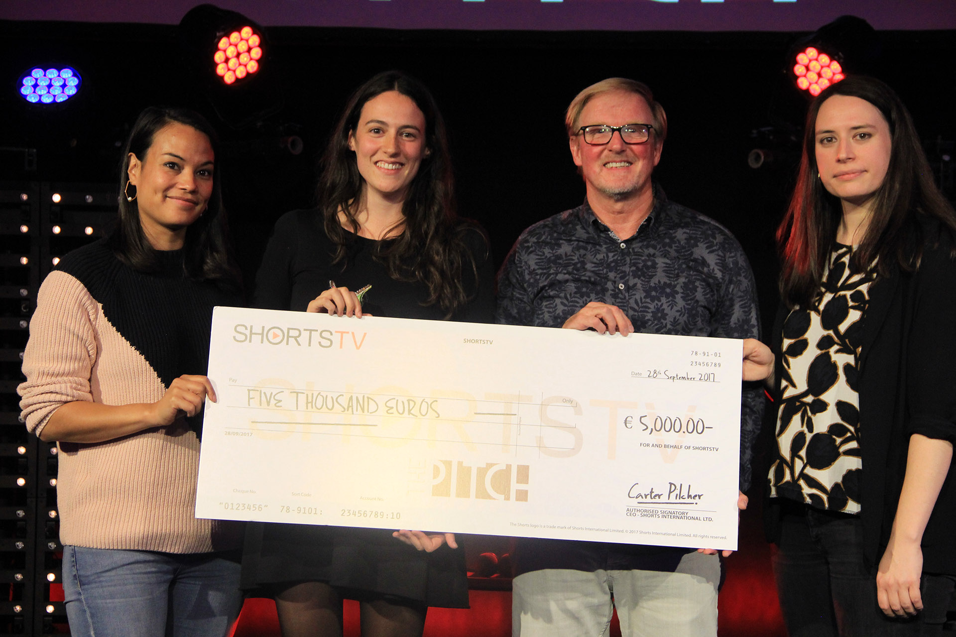 Joosje Duk and our pitch jury
